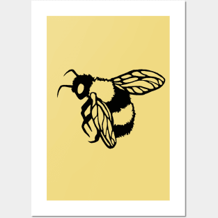 Save the Bees Cool Insect Design Posters and Art